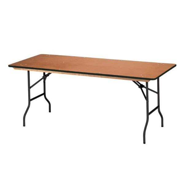 TABLE DE BANQUET rectangulaire 220x76 cm